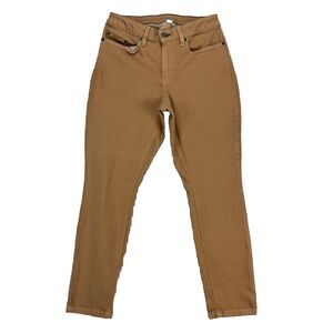 Women's 6 Pet LL Bean Flex Jeans, High-Rise Slim-Leg Ankle Color Stretch (27x26)